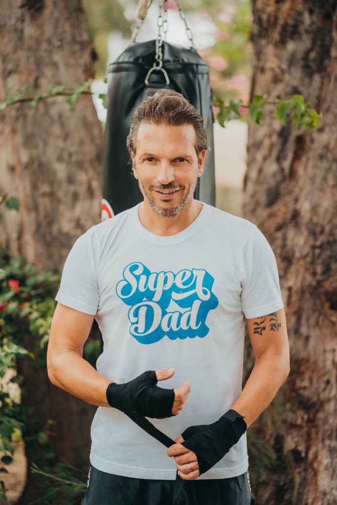 tee-shirt Super Dad Fabulous Island Collection Bondi Beach to Byron Way fête des pères
