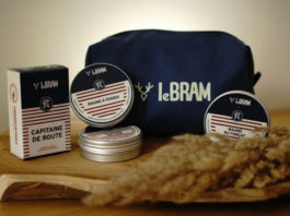packaging trousse cosmétiques bio LeBRAM X Clean Hugs