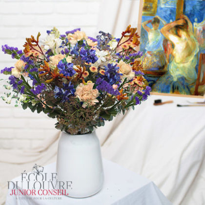 Bouquet aquarelle - devant-la-psyche