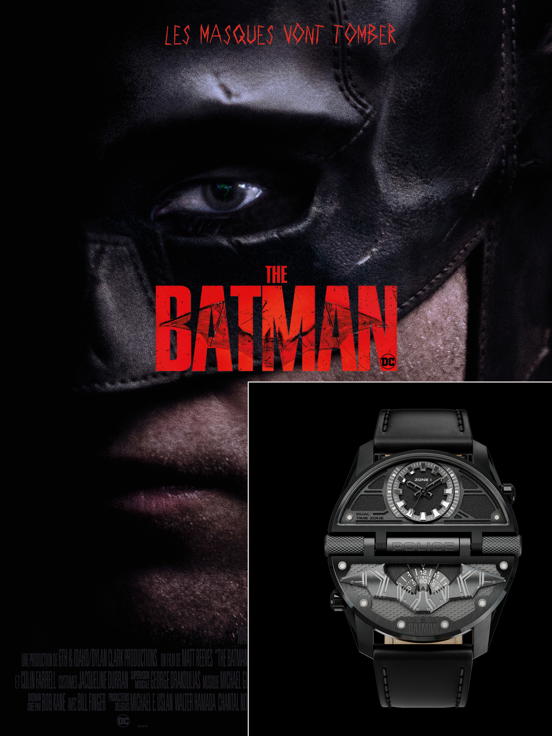 Montres Police x THE BATMAN™