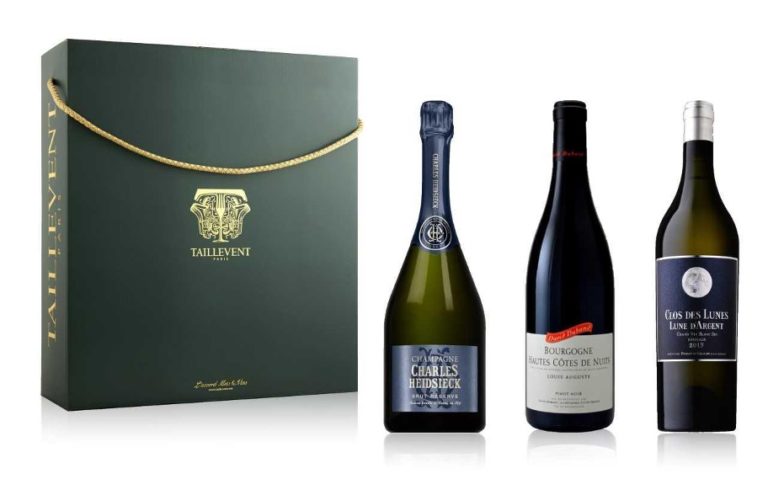 Coffret en édition limitée des caves Taillevent