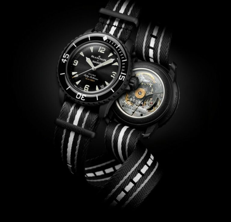 Swatch et Blancpain : Fifty Fathoms Ocean of storm