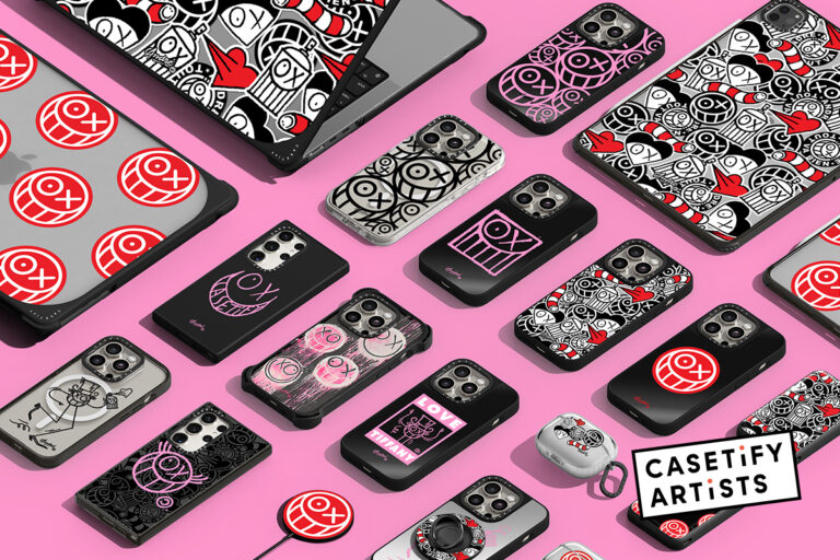 Collab’ Casetify x André Saraiva : des étuis hauts en couleur