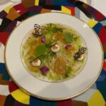 LE capraccio de bar et poutargue SORMANI
