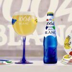 1664 BLANC X Jean-Charles de Castelbajac – Verre + Sous bock + Bouteille