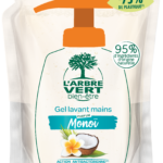 L’ARBRE VERT BIEN-ÊTRE -RECHARGE GEL LAVANT MAINS MONOÏ
