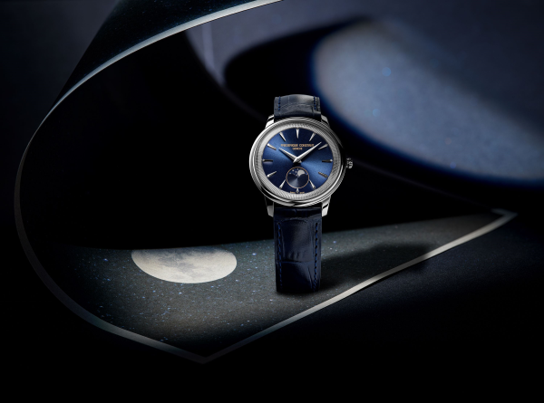 La nouvelle création de Frédérique Constant : Classics Moneta Moonphase